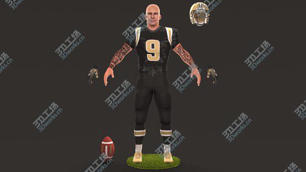 images/goods_img/20210312/American Football Player 2020 V2 3D model/5.jpg